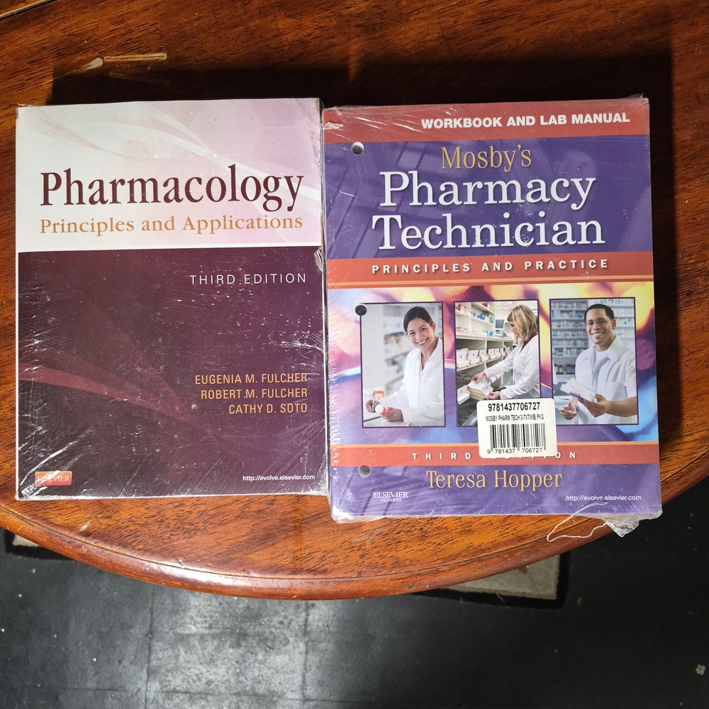 Pharmacology Principles and Applications Textbook & Mosby's Pharmacy Technician